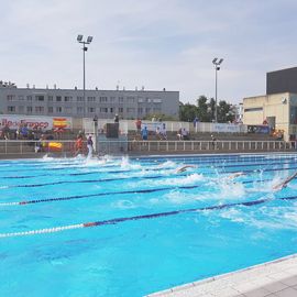 Des athlètes de haut niveau au stade nautique Youri Gagarine pour ces INAS Summer Games 2018, compétition européenne dont Villejuif accueillait les épreuves de natation.