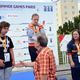 Des athlètes de haut niveau au stade nautique Youri Gagarine pour ces INAS Summer Games 2018, compétition européenne dont Villejuif accueillait les épreuves de natation.