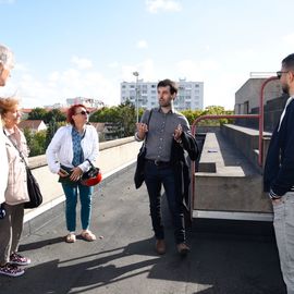 Balades urbaines architecturales, visite de l'Eglise et concert classique pour (re)découvrir Villejuif sous un nouvel angle.[Photos Lucile Cubin]