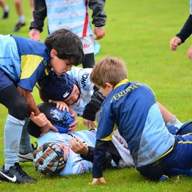 Le 1er tournoi d'école de rugby U10 (moins de 10 ans), organisé par le Rugby-Club du Val-de-Bièvre.