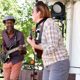 Le 1er village Villejuif respire 2022 s'est installé dans le parc des Hautes-Bruyères et dans la cité du Vercors, avec son lot d'animations et la fête du 13 juillet![Photos Lucile Cubin / Direction de la Communication]