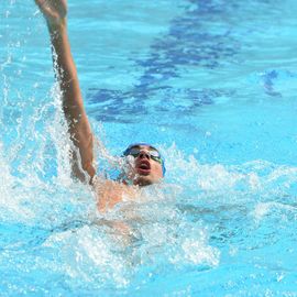 Des athlètes de haut niveau au stade nautique Youri Gagarine pour ces INAS Summer Games 2018, compétition européenne dont Villejuif accueillait les épreuves de natation.