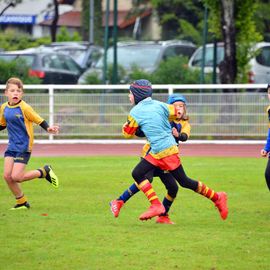 Le 1er tournoi d'école de rugby U10 (moins de 10 ans), organisé par le Rugby-Club du Val-de-Bièvre.