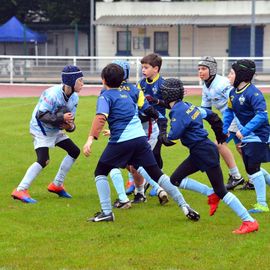 Le 1er tournoi d'école de rugby U10 (moins de 10 ans), organisé par le Rugby-Club du Val-de-Bièvre.