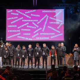 Plus de 350 acteurs du mouvement sportif étaient présents lors de l’évènement en leur honneur le samedi 7 janvier.Félicitations aux médaillés pour leurs performances, aux indispensables bénévoles pour leur dévouement quotidien et aux agents du service public communal qui permettent la pratique sportive.