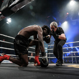 Déjà la 6e édition du Villejuif Boxing Show. Une soirée de qualité cette année encore avec des combats de haut niveau national et international en boxe anglaise et boxe pieds-poings. [photos Sylvie Grima / Lucile Cubin]