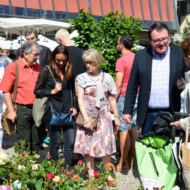 Le soleil au rendez-vous pour ce rendez-vous très apprécié des habitants, avec plus d’une trentaine de fleuristes, pépiniéristes et horticulteurs et de nombreux ateliers jardinage.