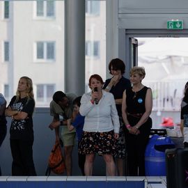 Le 13 mai se déroulait la grande soirée Plongeon au stade nautique à l'occasion de l'inauguration des nouveaux plongeoirs. Au programme : initiation pour les plus courageux·ses, et démonstrations des plongeurs·ses de l'Equipe de France et de Gary Hunt, meilleur plongeur du Monde de l'extrême.[Photos Alex Bonnemaison]