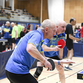 Les 20 et 21 avril, Villejuif accueillait pour la 1ère fois à la halle Collette Besson le Championnat de France de tennis de table FSGT. Cet évènement national a enregistré son record de participation, avec 66 équipes et 218 joueurs. [photos Lucile Cubin]