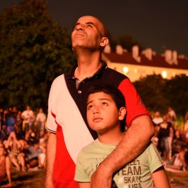 Le 1er village Villejuif respire 2022 s'est installé dans le parc des Hautes-Bruyères et dans la cité du Vercors, avec son lot d'animations et la fête du 13 juillet![Photos Lucile Cubin / Direction de la Communication]