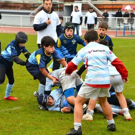 Le 1er tournoi d'école de rugby U10 (moins de 10 ans), organisé par le Rugby-Club du Val-de-Bièvre.