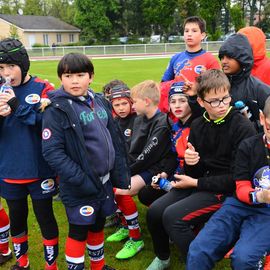 Le 1er tournoi d'école de rugby U10 (moins de 10 ans), organisé par le Rugby-Club du Val-de-Bièvre.