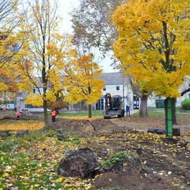 De l'automne 2021 au printemps 2022 le Parc Pablo Neruda va être complètement transformé: moins de béton, plus de verdure, des jeux modernisés...