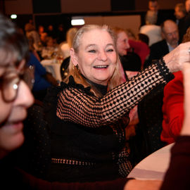 Cette année, le banquet des Seniors était de retour aux Esselières.Un rendez-vous convivial très attendu pour débuter l'année, et qui n'avait pas eu lieu depuis la crise sanitaire, remplacé par un banquet en plein air en juin.[Photos Lucie Cubin / Alex Bonnemaison]