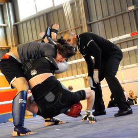 14 combattants réunis pour ce gala organisé par le club de Villejuif Krav Maga 94. Un événement spectaculaire autour d'une discipline originaire de la Grèce Antique.