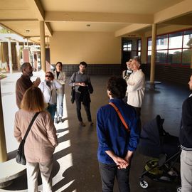 Balades urbaines architecturales, visite de l'Eglise et concert classique pour (re)découvrir Villejuif sous un nouvel angle.[Photos Lucile Cubin]