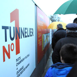 Samedi 3 février était inauguré et baptisé à Champigny-sur-Marne Steffie-Orbival, le tunnelier chargé de creuser le 1er tronçon de 7 km de la ligne 15 Sud du Grand Paris Express.
