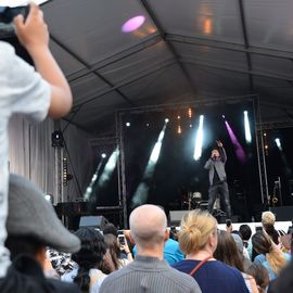 Des centaines de spectateurs massés devant la scène pour chanter avec Lisandro Cuxi, François Feldman etJoniece Jamison, danser avec le Staries Show ou applaudir le travail des musiciens et danseurs la MPT Gérard-Philipe et des Conservatoires.