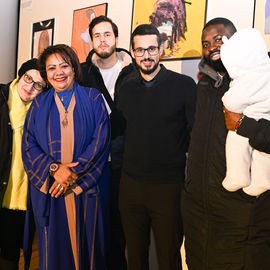 Samedi 20 janvier, toute la population de Villejuif était invitée à débuter l'année dans la convivialité autour d'un buffet, d'un moment musical et de la mise à l'honneur du monde sportif.[photos Lucile Cubin]