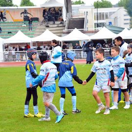 Le 1er tournoi d'école de rugby U10 (moins de 10 ans), organisé par le Rugby-Club du Val-de-Bièvre.