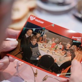 Cette année, le banquet des Seniors était de retour aux Esselières.Un rendez-vous convivial très attendu pour débuter l'année, et qui n'avait pas eu lieu depuis la crise sanitaire, remplacé par un banquet en plein air en juin.[Photos Lucie Cubin / Alex Bonnemaison]