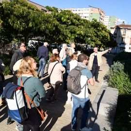 Balades urbaines architecturales, visite de l'Eglise et concert classique pour (re)découvrir Villejuif sous un nouvel angle.[Photos Lucile Cubin]