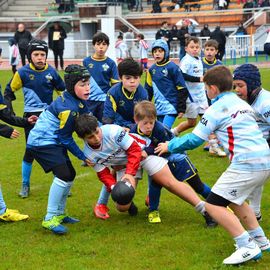 Le 1er tournoi d'école de rugby U10 (moins de 10 ans), organisé par le Rugby-Club du Val-de-Bièvre.