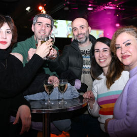 Samedi 20 janvier, toute la population de Villejuif était invitée à débuter l'année dans la convivialité autour d'un buffet, d'un moment musical et de la mise à l'honneur du monde sportif.[photos Lucile Cubin]