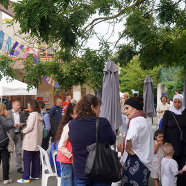 Retour en images sur le 1er village Villejuif Respire, installé à l'école maternelle Pasteur du 9 au 18 juillet. [photos Direction de la Communication]