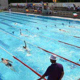 Des athlètes de haut niveau au stade nautique Youri Gagarine pour ces INAS Summer Games 2018, compétition européenne dont Villejuif accueillait les épreuves de natation.