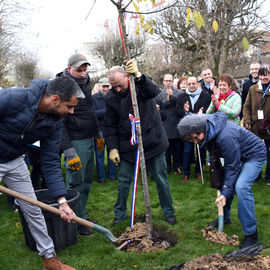 Samedi 23 novembre ont été inaugurés le jardin municipal des Plantes, nouveau parc de 3200m2 avenue de la République, et la Maison de la Nature, rue René Hamon.