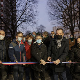 La Maison des Projets du quartier Lebon-Lamartine a été inaugurée le 31 janvier pour vous informer sur le projet de renouvellement urbain et accueillir des animations et permanences d'associations.[Photos Alex Bonnemaison]