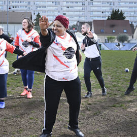 La section Rugby Santé du RCVB accueillait le tournoi annuel organisé par la Ligue Ile de France de Rugby. Au delà du tournoi sportif, c'était toute une journée de découverte et de sensibilisation avec des ateliers, une exposition, des échanges avec des professionnels de la santé et associations (La Niaque L'Asso, Jean Hin, l'association AFA, Soeur d'encre...). [photos Lucile Cubin]