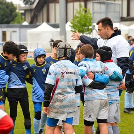 Le 1er tournoi d'école de rugby U10 (moins de 10 ans), organisé par le Rugby-Club du Val-de-Bièvre.