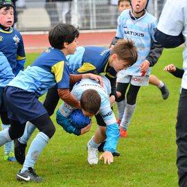 Le 1er tournoi d'école de rugby U10 (moins de 10 ans), organisé par le Rugby-Club du Val-de-Bièvre.
