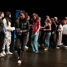 Félicitations à tous les nouveaux diplômés, récompensés vendredi 8 décembre lors de la soirée en leur honneur au Théâtre Romain Rolland.[Photos Lucile Cubin]