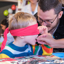 Pendant 2 semaines, la ville a choisi de mettre en valeur le droit à la santé des enfants avec des conférences et ateliers, des expos, des formations et de nombreuses animations et jeux pour les enfants et leurs parents.[photos Sylvie Grima / Lucile Cubin]