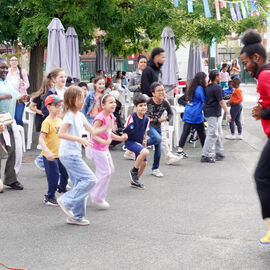 Retour en images sur le 1er village Villejuif Respire, installé à l'école maternelle Pasteur du 9 au 18 juillet. [photos Direction de la Communication]