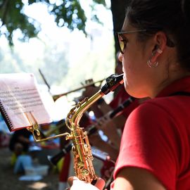 Le 1er village Villejuif respire 2022 s'est installé dans le parc des Hautes-Bruyères et dans la cité du Vercors, avec son lot d'animations et la fête du 13 juillet![Photos Lucile Cubin / Direction de la Communication]