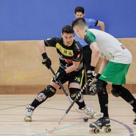 Sacrés champions de France de Nationale 2 lors du dernier match de la saison, les joueurs de l'USV Roller - Rink-Hockeymontent en Nationale 1 – Elite ![Photos Alex Bonnemaison]