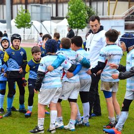 Le 1er tournoi d'école de rugby U10 (moins de 10 ans), organisé par le Rugby-Club du Val-de-Bièvre.