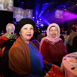 Cette année, le banquet des Seniors était de retour aux Esselières.Un rendez-vous convivial très attendu pour débuter l'année, et qui n'avait pas eu lieu depuis la crise sanitaire, remplacé par un banquet en plein air en juin.[Photos Lucie Cubin / Alex Bonnemaison]