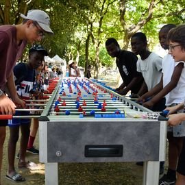 Le 1er village Villejuif respire 2022 s'est installé dans le parc des Hautes-Bruyères et dans la cité du Vercors, avec son lot d'animations et la fête du 13 juillet![Photos Lucile Cubin / Direction de la Communication]