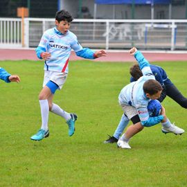 Le 1er tournoi d'école de rugby U10 (moins de 10 ans), organisé par le Rugby-Club du Val-de-Bièvre.