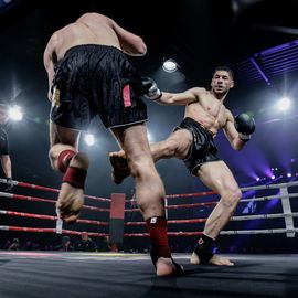 Une 4e édition du VBS qui met à l'honneur les femmes avec 3 combats féminin en boxe anglaise et pieds-poings.[Photos Lucile Cubin - Alex Bonnemaison - Sylvie Grima - Direction de la Communication]