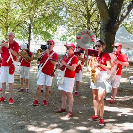 Le 1er village Villejuif respire 2022 s'est installé dans le parc des Hautes-Bruyères et dans la cité du Vercors, avec son lot d'animations et la fête du 13 juillet![Photos Lucile Cubin / Direction de la Communication]