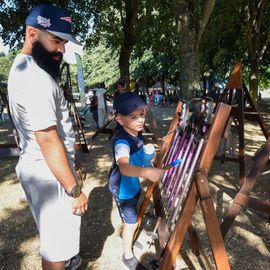 Le 1er village Villejuif respire 2022 s'est installé dans le parc des Hautes-Bruyères et dans la cité du Vercors, avec son lot d'animations et la fête du 13 juillet![Photos Lucile Cubin / Direction de la Communication]