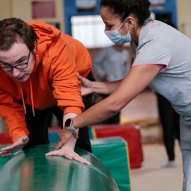 En pleine semaine paralympique, la journée mondiale de sensibilisation était naturellement tournée cette année vers le sport pour tou·te·s ![Photos Sylvie Grima]