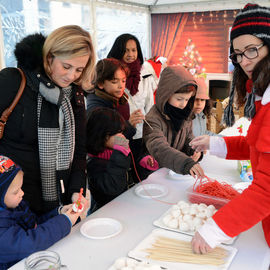 Marché gourmand, mini-ferme, ateliers cuisine et visite du Père Noël.