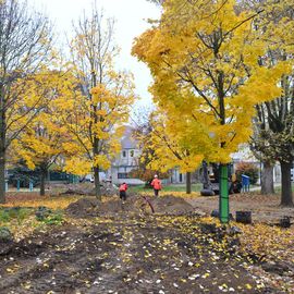 De l'automne 2021 au printemps 2022 le Parc Pablo Neruda va être complètement transformé: moins de béton, plus de verdure, des jeux modernisés...